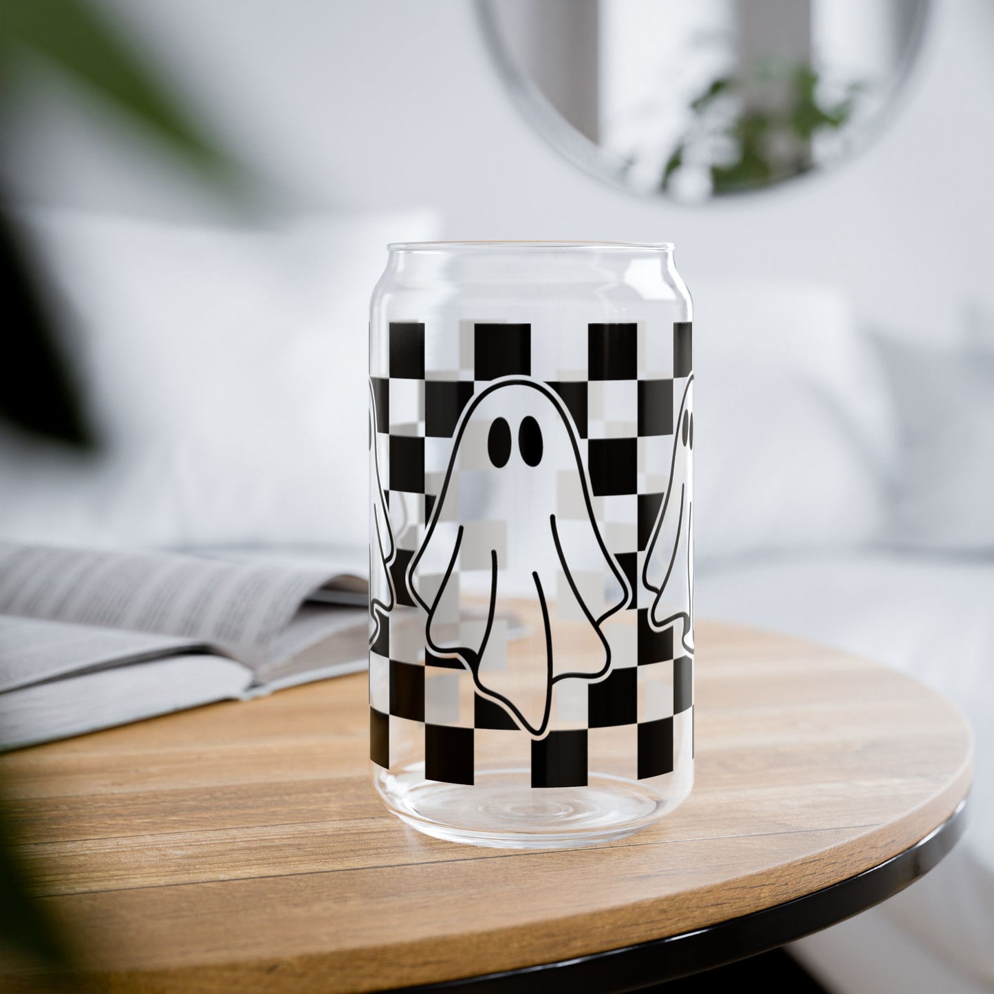 Ghostie Sipper Glass, 16oz