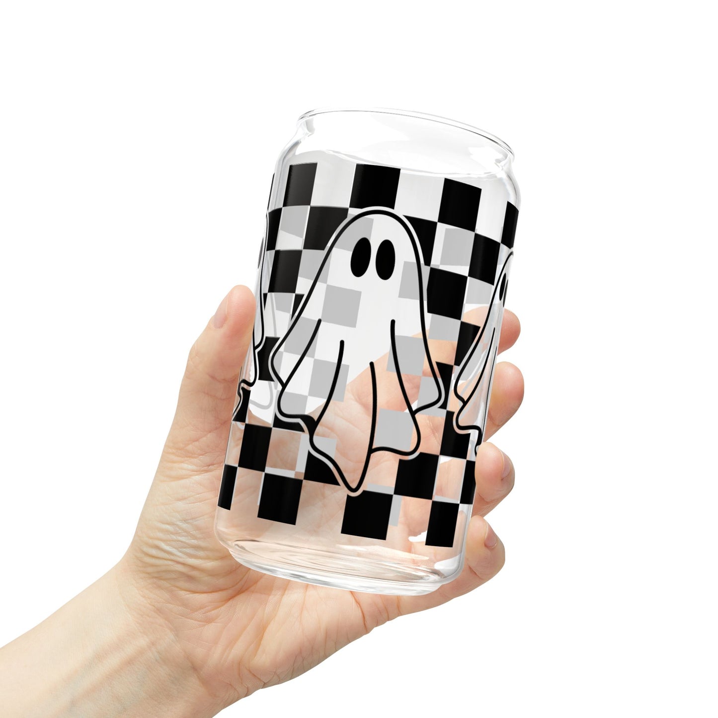 Ghostie Sipper Glass, 16oz