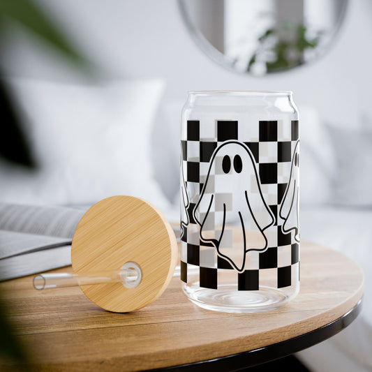 Ghostie Sipper Glass, 16oz